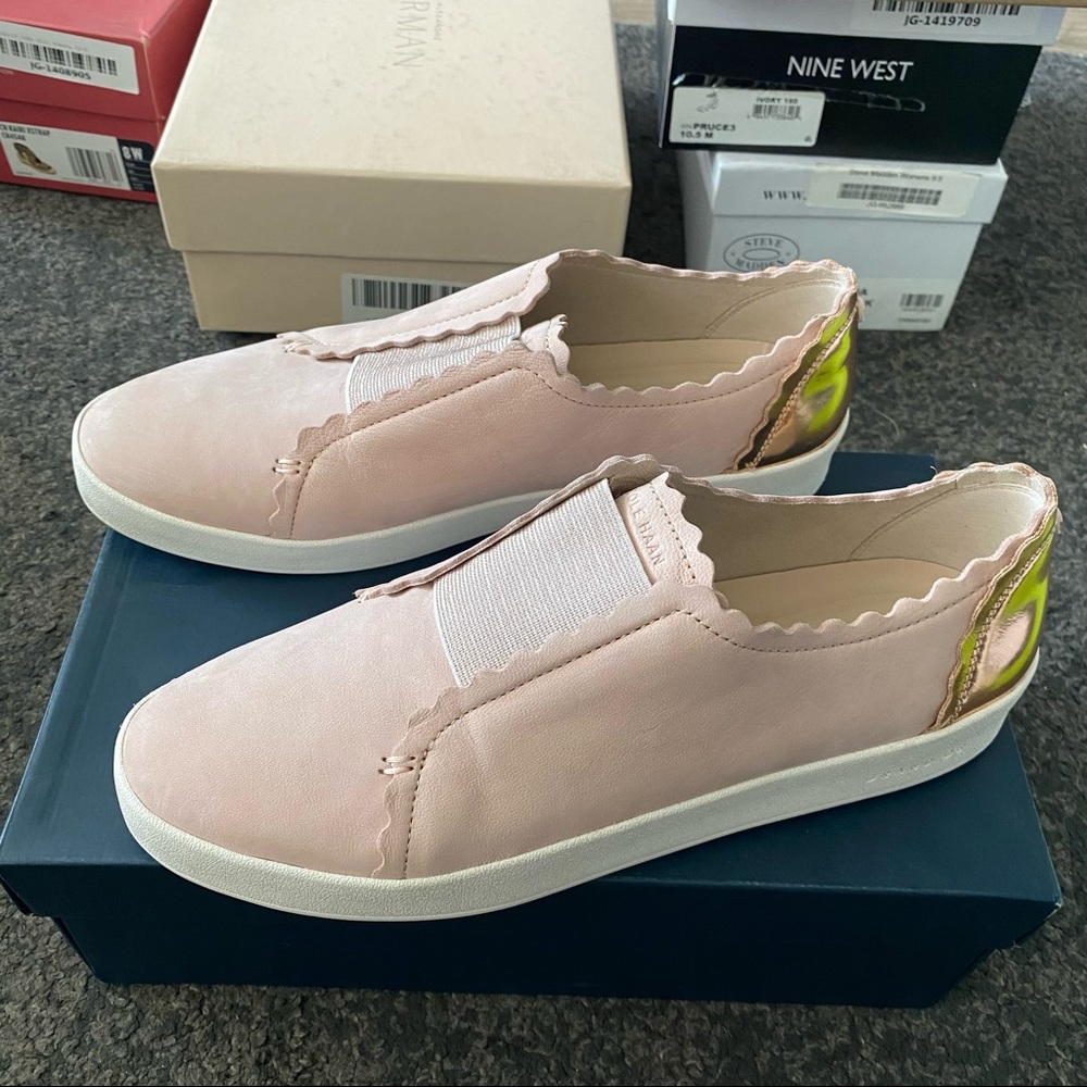 cole haan grandpro fashion sneaker pink